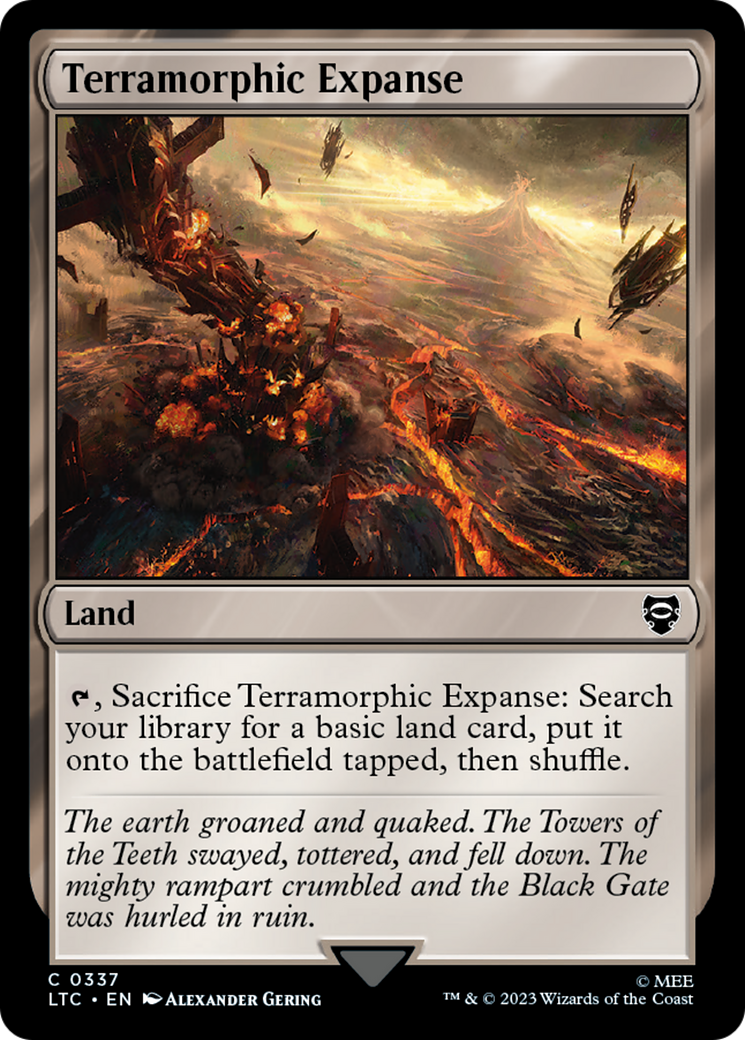 Terramorphic Expanse [The Lord of the Rings: Tales of Middle-Earth Commander] | Odin's Place
