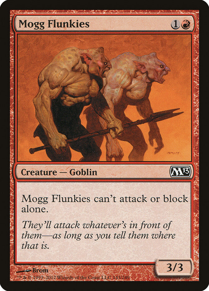 Mogg Flunkies (143) [Magic 2013] | Odin's Place