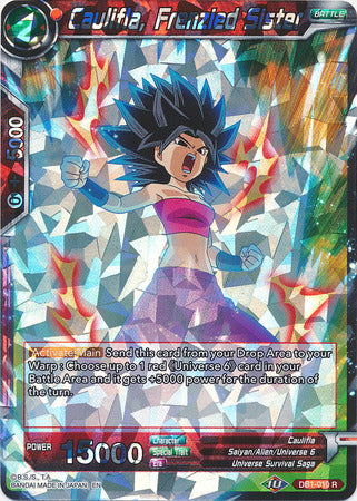 Caulifla, Frenzied Sister (DB1-010) [Dragon Brawl] | Odin's Place