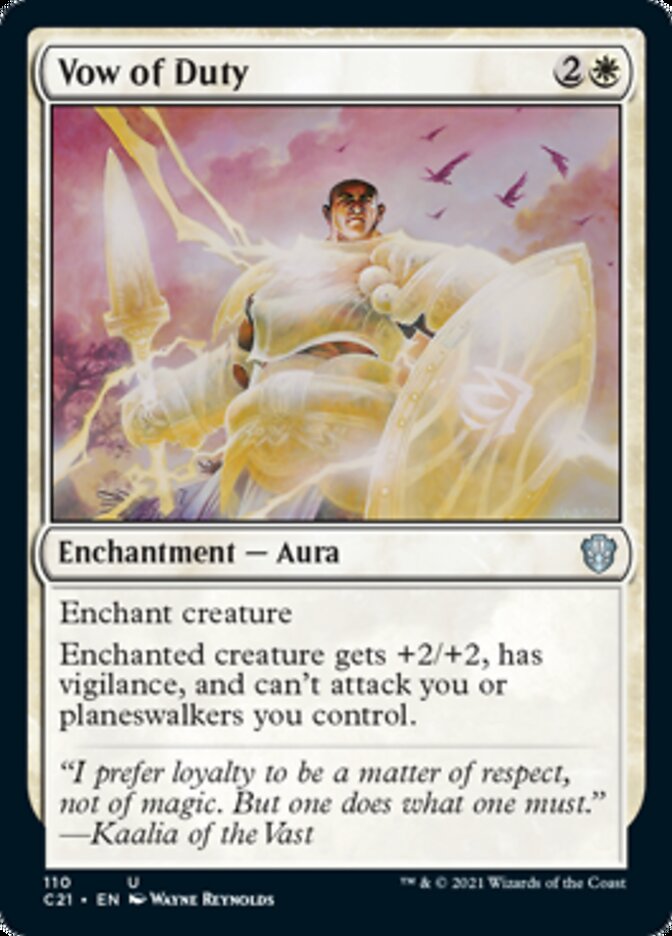 Vow of Duty [Commander 2021] | Odin's Place