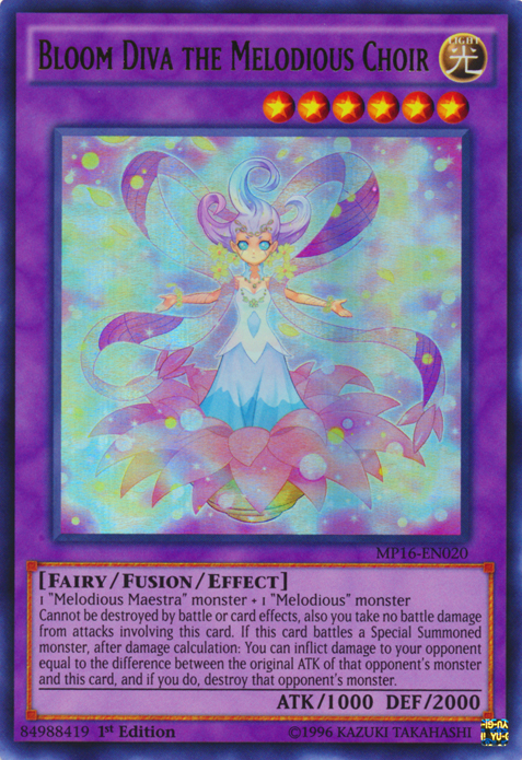 Bloom Diva the Melodious Choir [MP16-EN020] Ultra Rare | Odin's Place