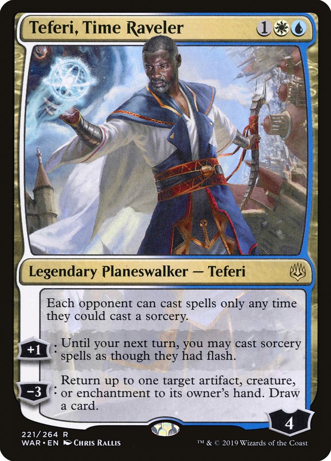 Teferi, Time Raveler (221) [War of the Spark] | Odin's Place