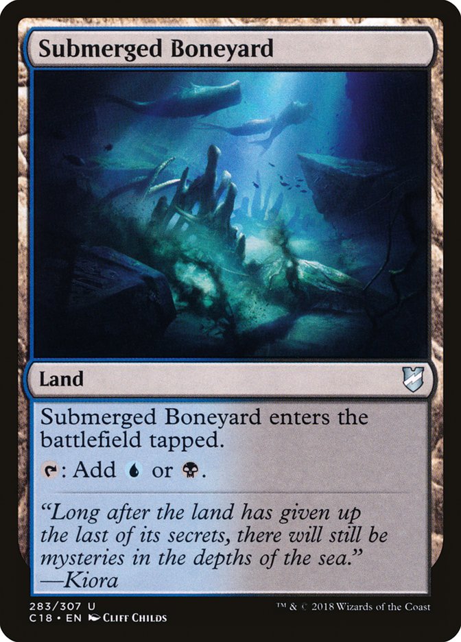 Submerged Boneyard (283) [Commander 2018] | Odin's Place
