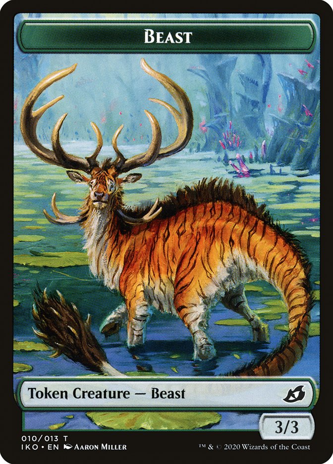 Beast Token [Ikoria: Lair of Behemoths Tokens] | Odin's Place