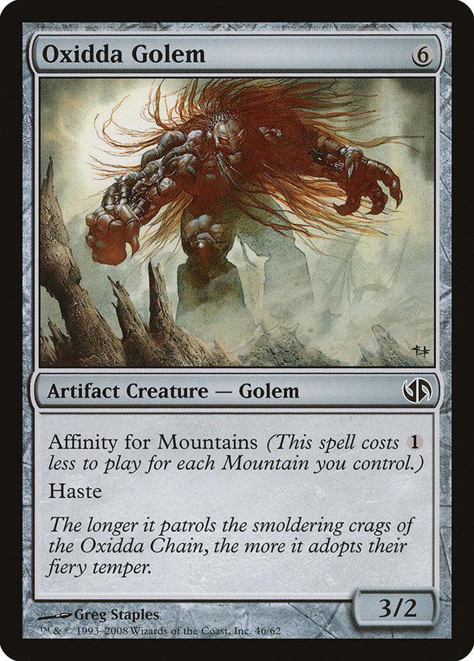 Oxidda Golem (46) [Duel Decks: Jace vs. Chandra] | Odin's Place