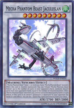 Mecha Phantom Beast Jaculuslan [WSUP-EN034] Super Rare | Odin's Place