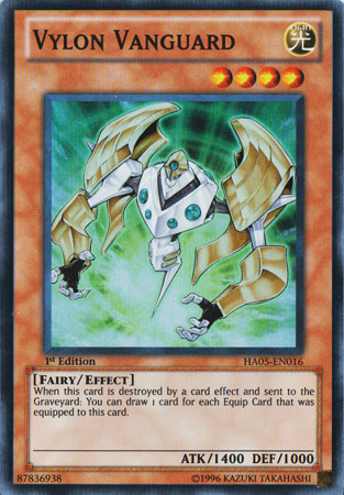 Vylon Vanguard [HA05-EN016] Super Rare | Odin's Place