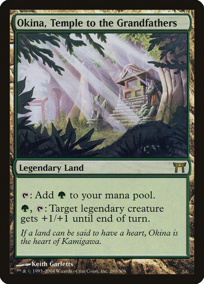 Okina, Temple to the Grandfathers (280) [Champions of Kamigawa] | Odin's Place