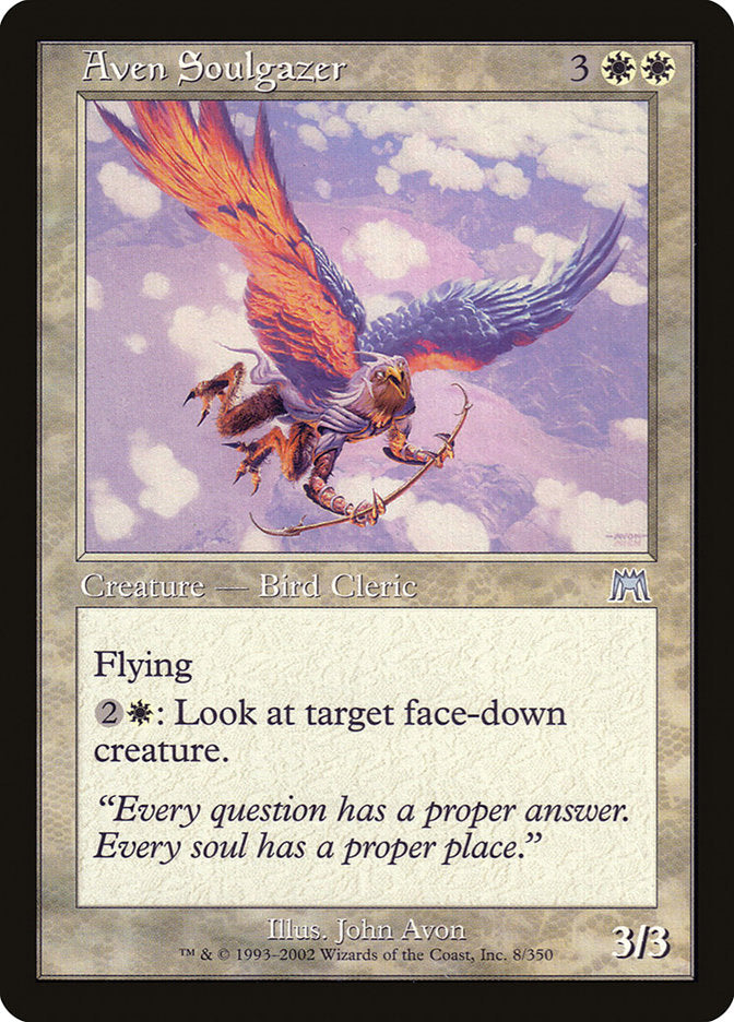 Aven Soulgazer (8) [Onslaught] | Odin's Place