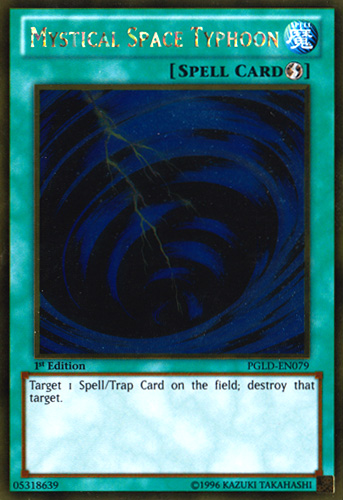 Mystical Space Typhoon [PGLD-EN079] Gold Rare | Odin's Place
