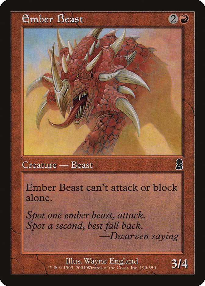 Ember Beast (190) [Odyssey] | Odin's Place