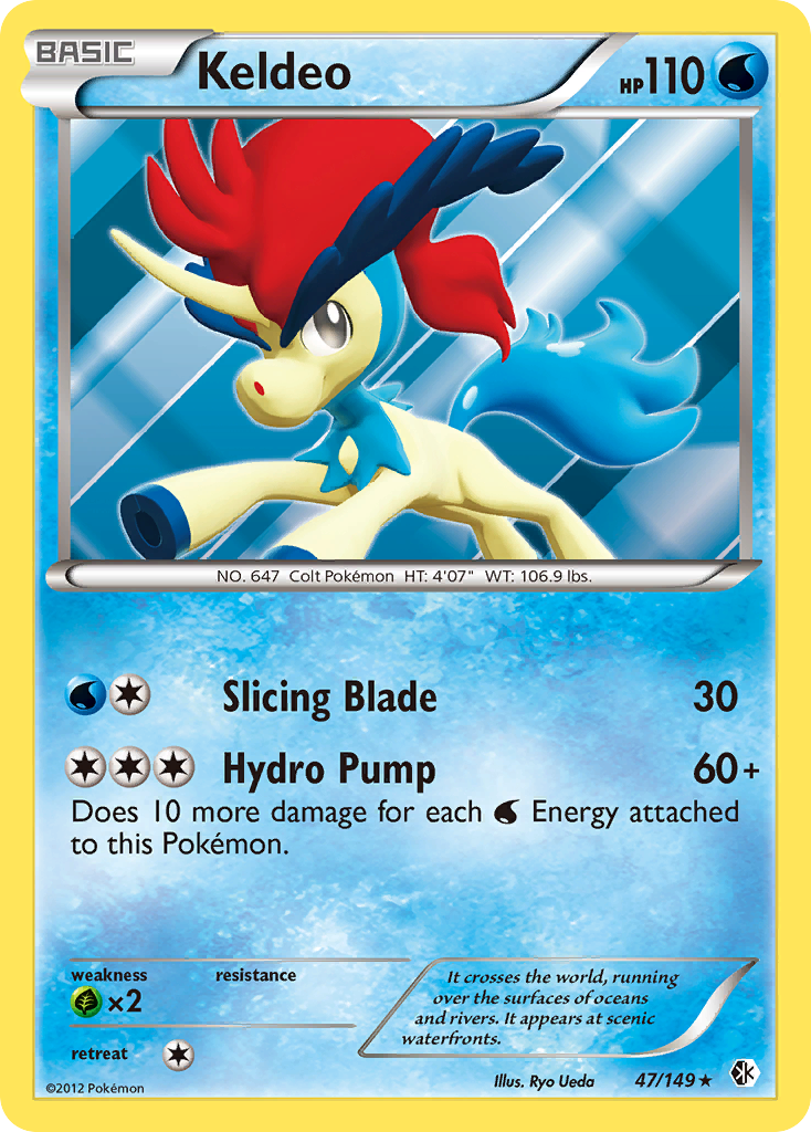 Keldeo (47/149) [Black & White: Boundaries Crossed] | Odin's Place