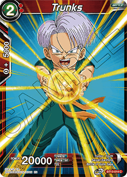 Trunks (Common) (BT13-014) [Supreme Rivalry] | Odin's Place