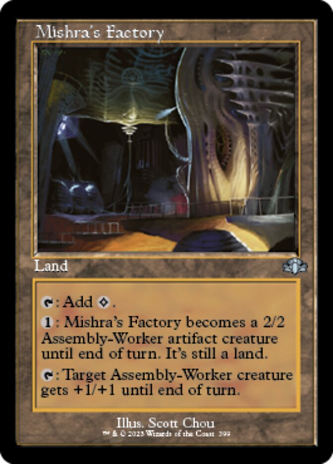 Mishra's Factory (Retro) [Dominaria Remastered] | Odin's Place