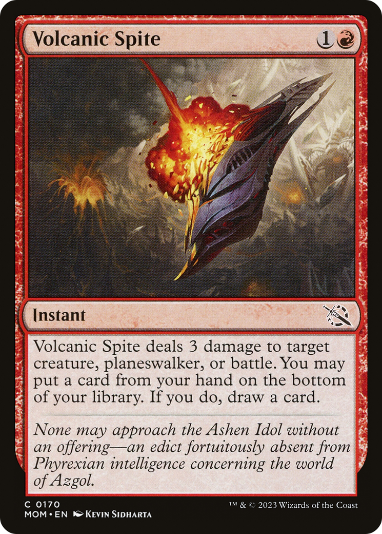 Volcanic Spite [March of the Machine] | Odin's Place