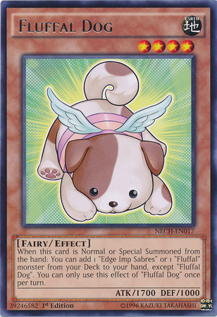 Fluffal Dog [NECH-EN017] Rare | Odin's Place