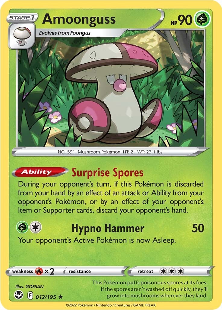 Amoonguss (012/195) [Sword & Shield: Silver Tempest] | Odin's Place