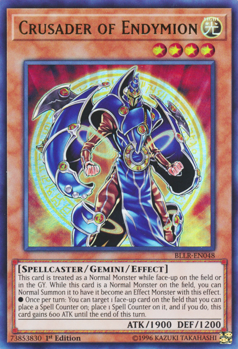Crusader of Endymion [BLLR-EN048] Ultra Rare | Odin's Place