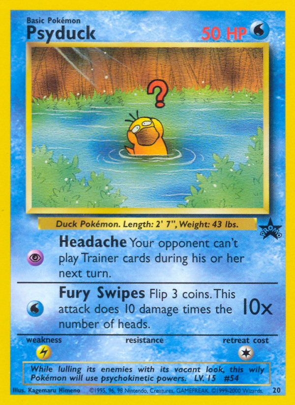 Psyduck (20) [Wizards of the Coast: Black Star Promos] | Odin's Place