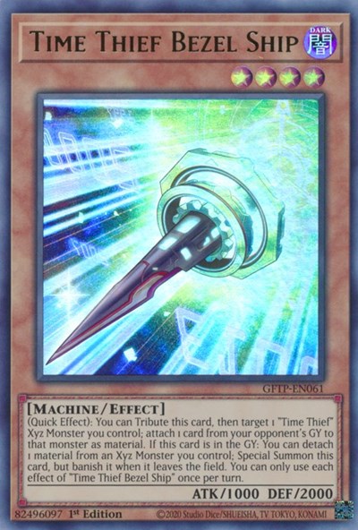 Time Thief Bezel Ship [GFTP-EN061] Ultra Rare | Odin's Place