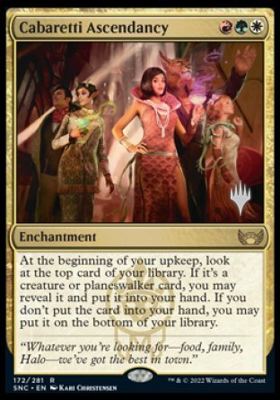 Cabaretti Ascendancy (Promo Pack) [Streets of New Capenna Promos] | Odin's Place