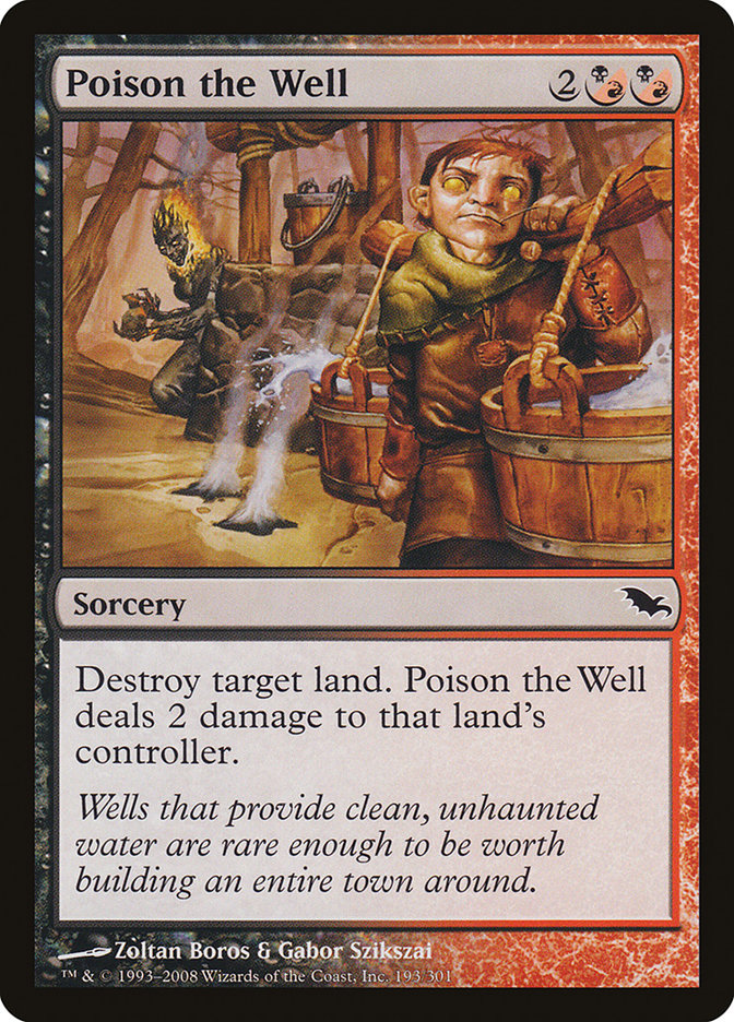 Poison the Well (193) [Shadowmoor] | Odin's Place