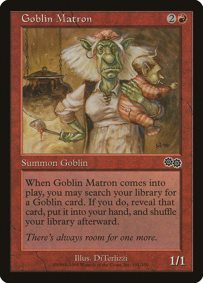 Goblin Matron (191) [Urza's Saga] | Odin's Place