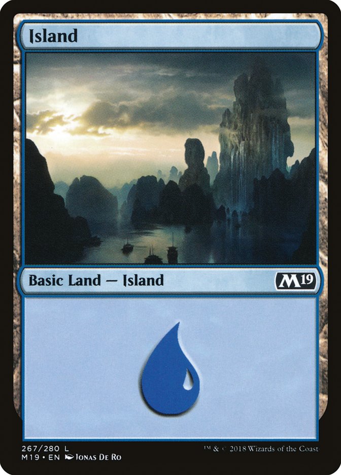 Island (267) [Core Set 2019] | Odin's Place
