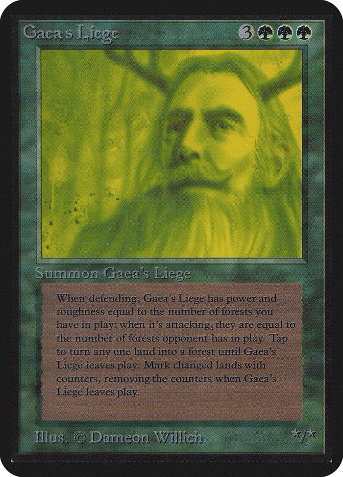 Gaea's Liege (196) [Alpha Edition] | Odin's Place