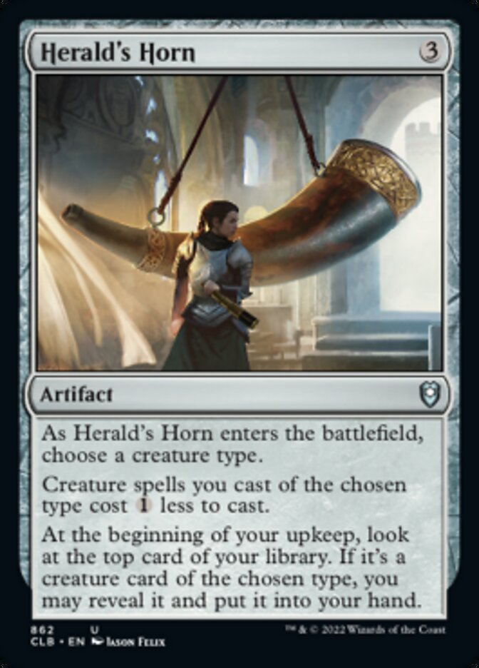 Herald's Horn [Commander Legends: Battle for Baldur's Gate] | Odin's Place