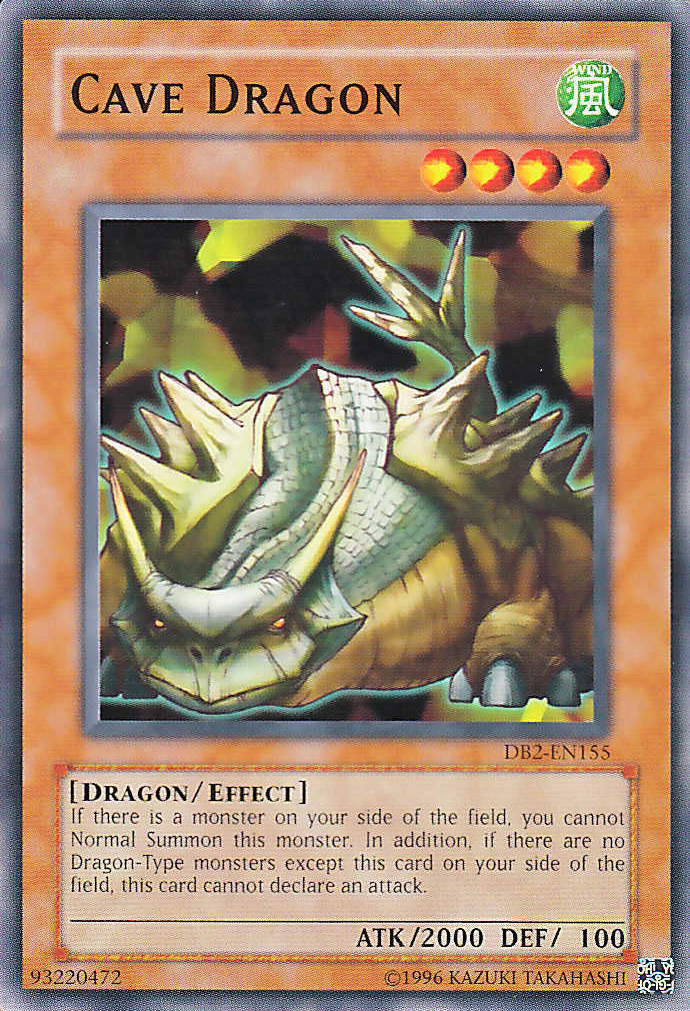 Cave Dragon [DB2-EN155] Common | Odin's Place