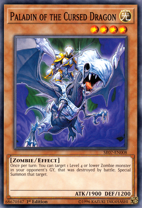 Paladin of the Cursed Dragon [SR07-EN008] Common | Odin's Place