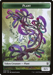Illusion // Plant Double-Sided Token [Zendikar Rising Tokens] | Odin's Place