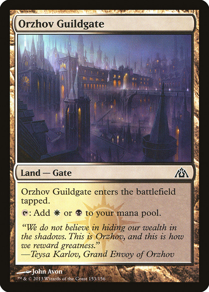 Orzhov Guildgate (153) [Dragon's Maze] | Odin's Place