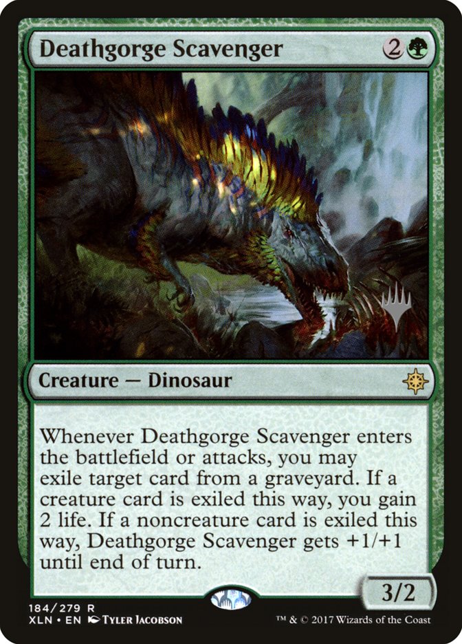 Deathgorge Scavenger (Promo Pack) [Ixalan Promos] | Odin's Place