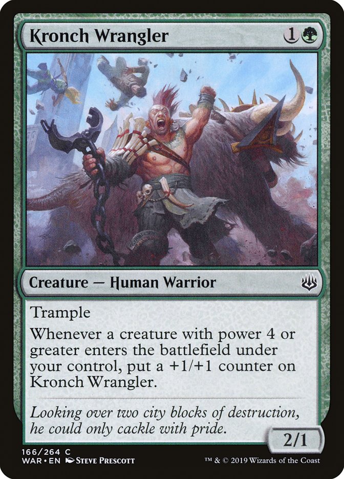 Kronch Wrangler (166) [War of the Spark] | Odin's Place
