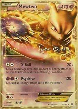 Mewtwo EX (54/99) (Pesadelo Prism - Igor Costa) [World Championships 2012] | Odin's Place