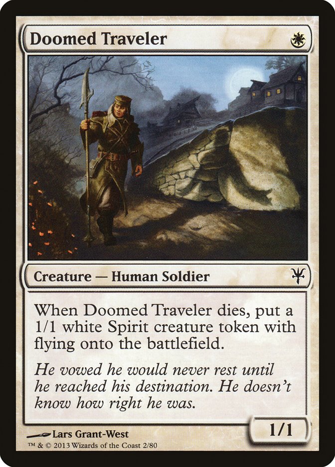 Doomed Traveler (2) [Duel Decks: Sorin vs. Tibalt] | Odin's Place