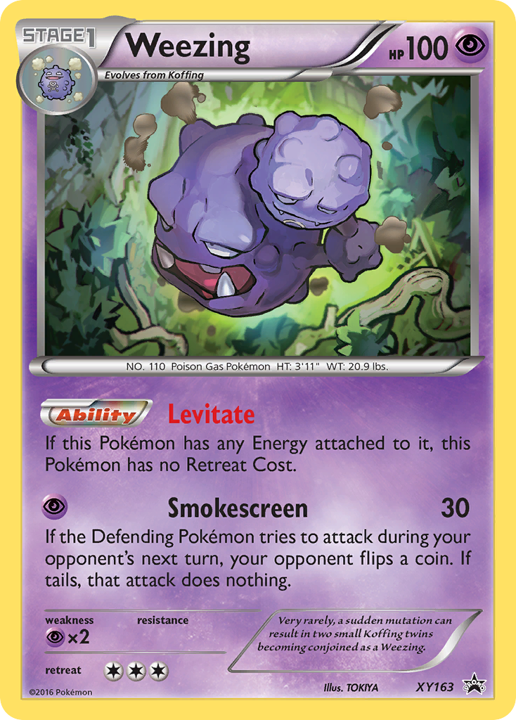 Weezing (XY163) [XY: Black Star Promos] | Odin's Place