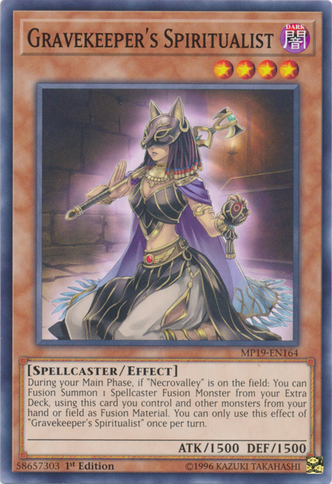 Gravekeeper's Spiritualist [MP19-EN164] Common | Odin's Place
