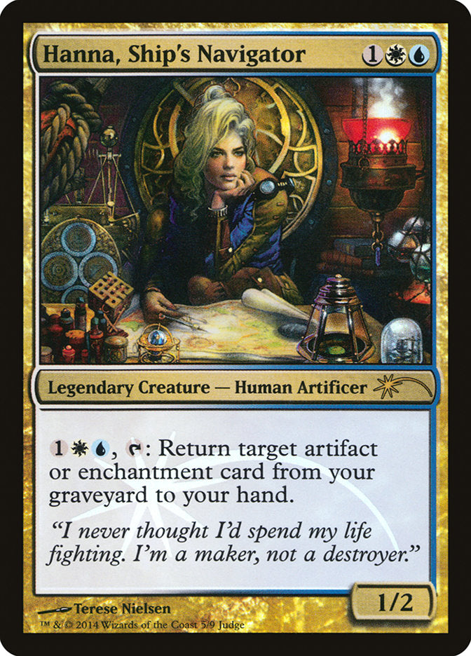 Hanna, Ship's Navigator (5) [Judge Gift Cards 2014] | Odin's Place