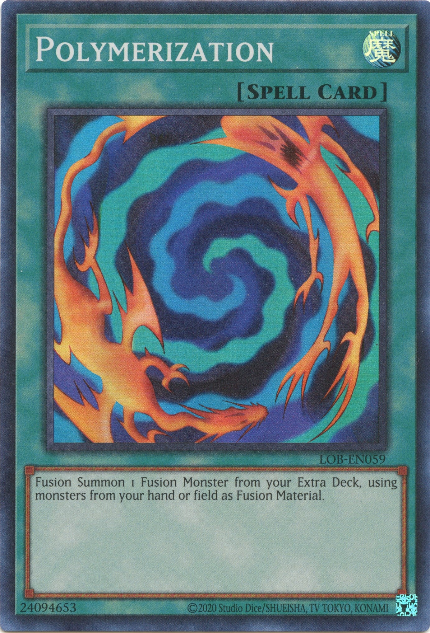 Polymerization (25th Anniversary) [LOB-EN059] Super Rare | Odin's Place