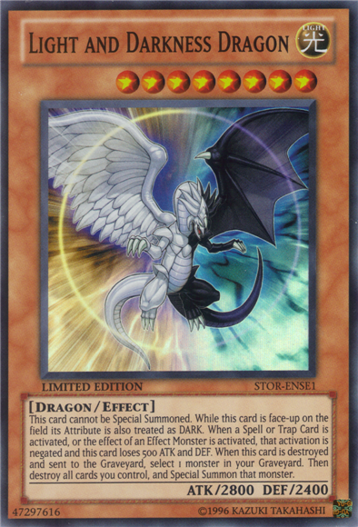 Light and Darkness Dragon [STOR-ENSE1] Super Rare | Odin's Place