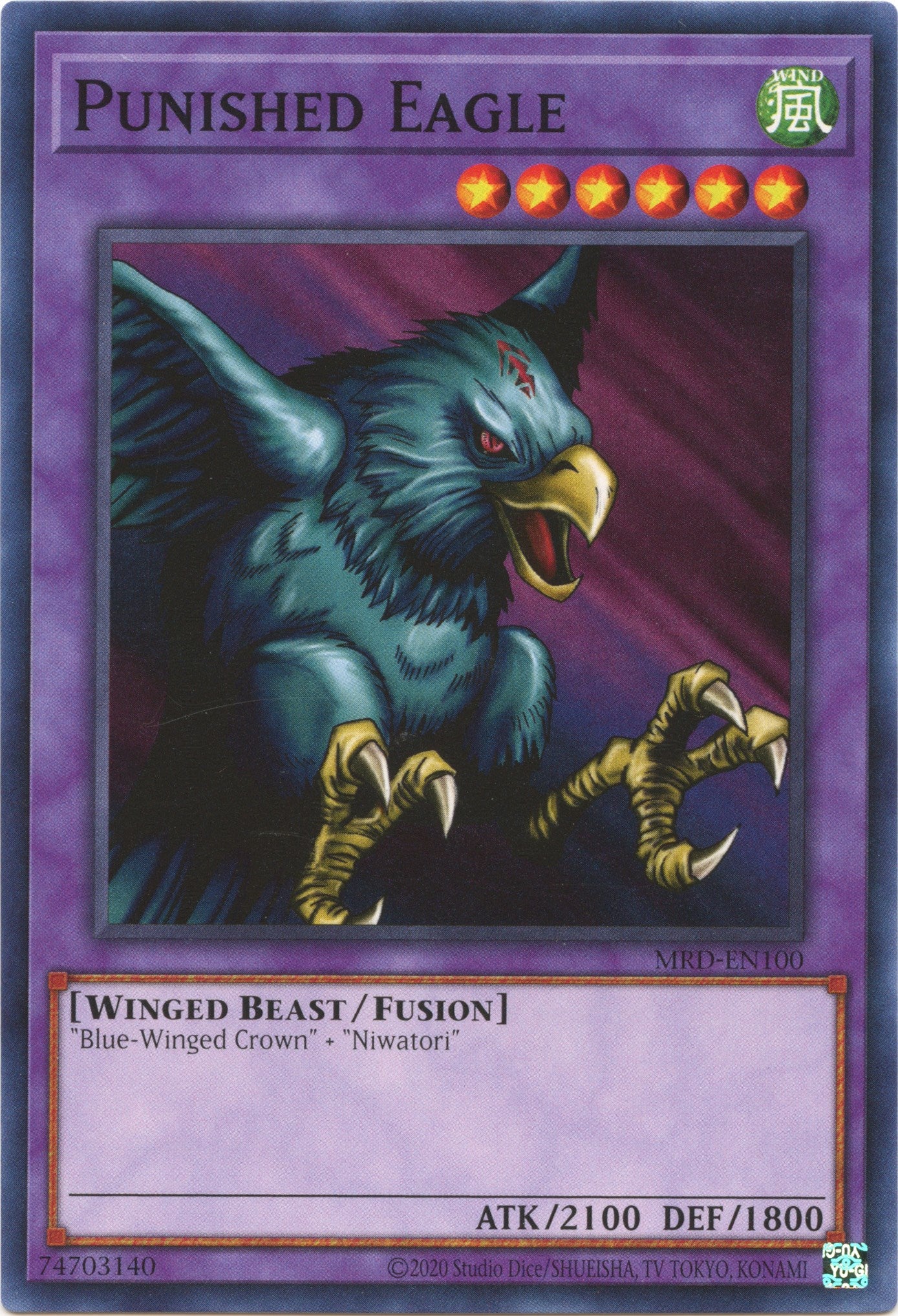 Punished Eagle (25th Anniversary) [MRD-EN100] Common | Odin's Place