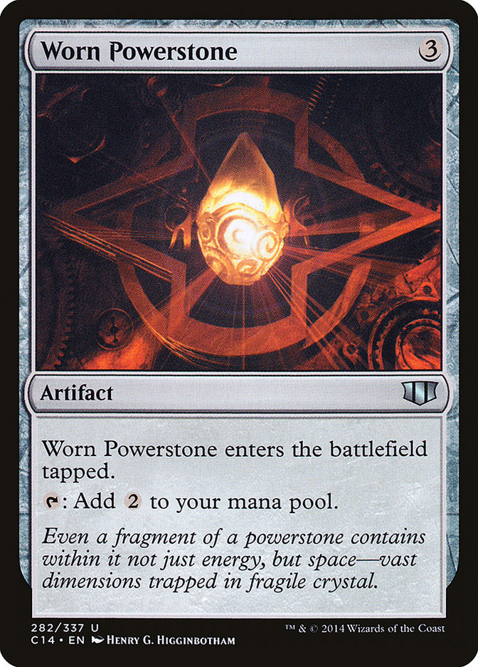 Worn Powerstone (282) [Commander 2014] | Odin's Place
