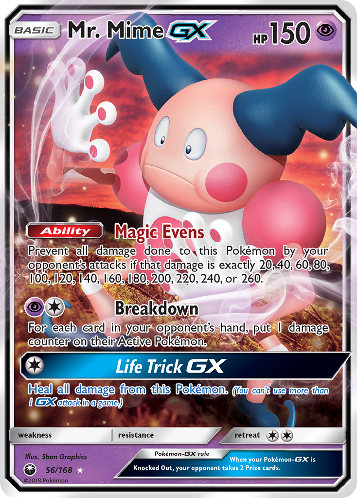 Mr. Mime GX (56/168) [Sun & Moon: Celestial Storm] | Odin's Place