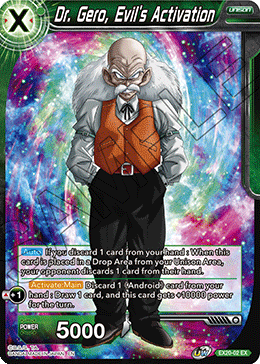 Dr. Gero, Evil's Activation (EX20-02) [Ultimate Deck 2022] | Odin's Place