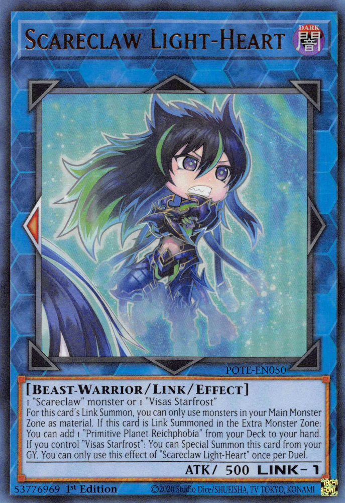 Scareclaw Light-Heart [POTE-EN050] Ultra Rare | Odin's Place