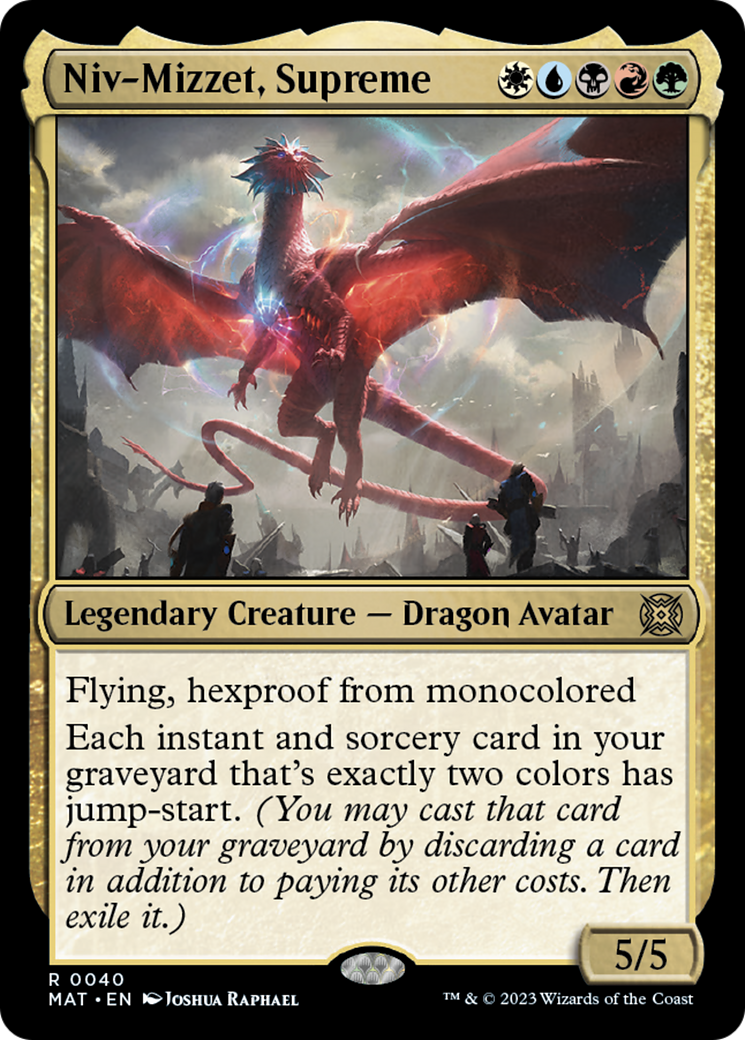 Niv-Mizzet, Supreme [March of the Machine: The Aftermath] | Odin's Place