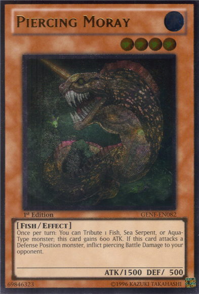 Piercing Moray [GENF-EN082] Ultimate Rare | Odin's Place